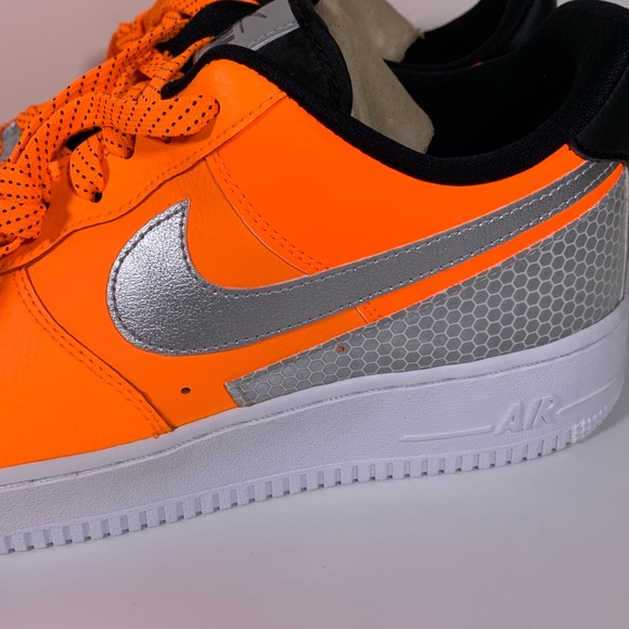 ❌SOLD❌ Nike Air Force 1s 3m total orange - Picture 6 of 14